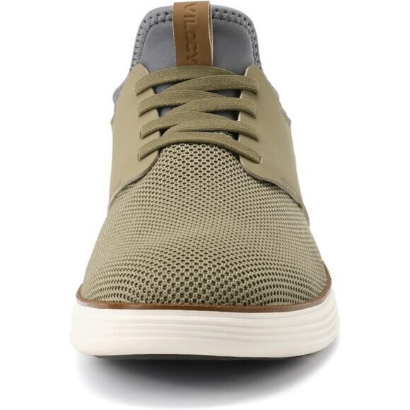 ⚡VILOCY Men's Khaki Fashion Dress Oxfords Business Mesh Breathable Sneakers - Picture 6 of 9